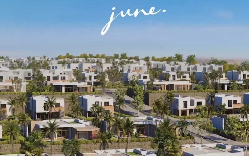 تاون هاوس كورنر 3 غرف للبيع في JUNE الساحل الشمالي — صورة 1
