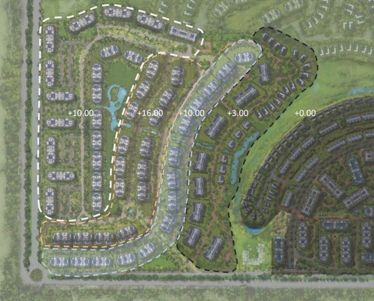 دور أرضي بجاردن 3 غرف للبيع في MOUNTAIN VIEW ICITY OCTOBER 6 أكتوبر — صورة 2