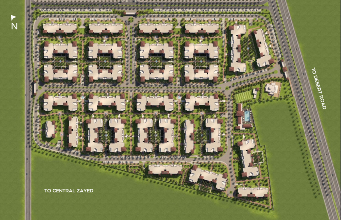 شقة 1 غرف للبيع في Village West الشيخ زايد — صورة 2