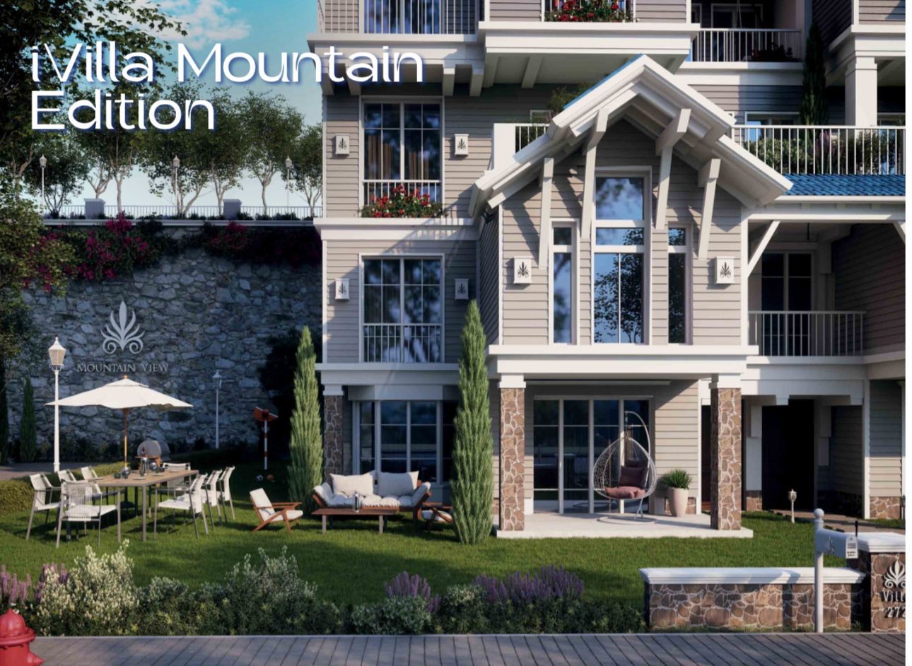 آي فيلا جاردن 3 غرف للبيع في MOUNTAIN VIEW ICITY OCTOBER 6 أكتوبر — صورة 1