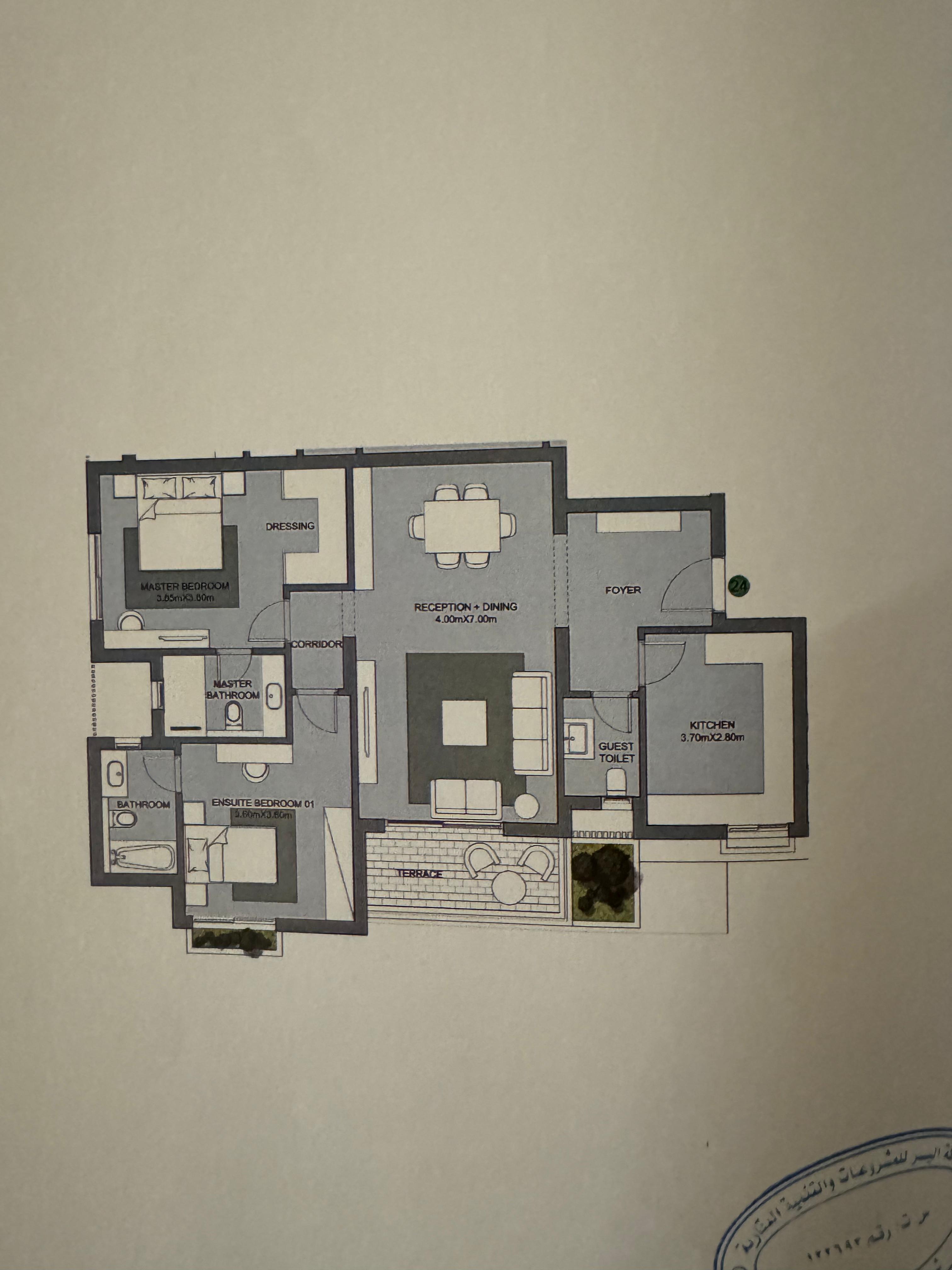 بنتهاوس 2 غرف للبيع في The Estates Residence زايد الجديدة — صورة 4