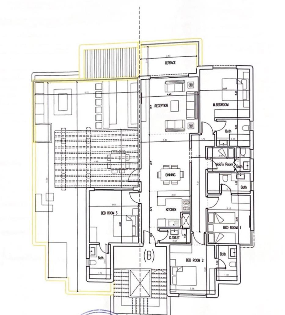 Chalet 3 in 1 4 غرف للبيع في Hacienda West الساحل الشمالي — صورة 4