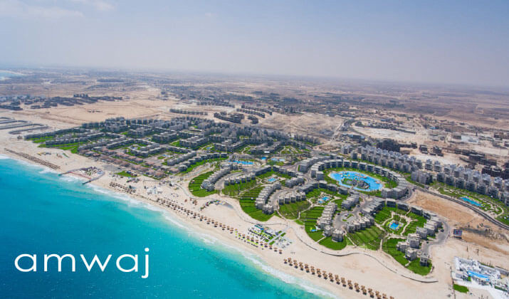 شاليه 2 غرف للإيجار في Amwaj الساحل الشمالي — صورة 1
