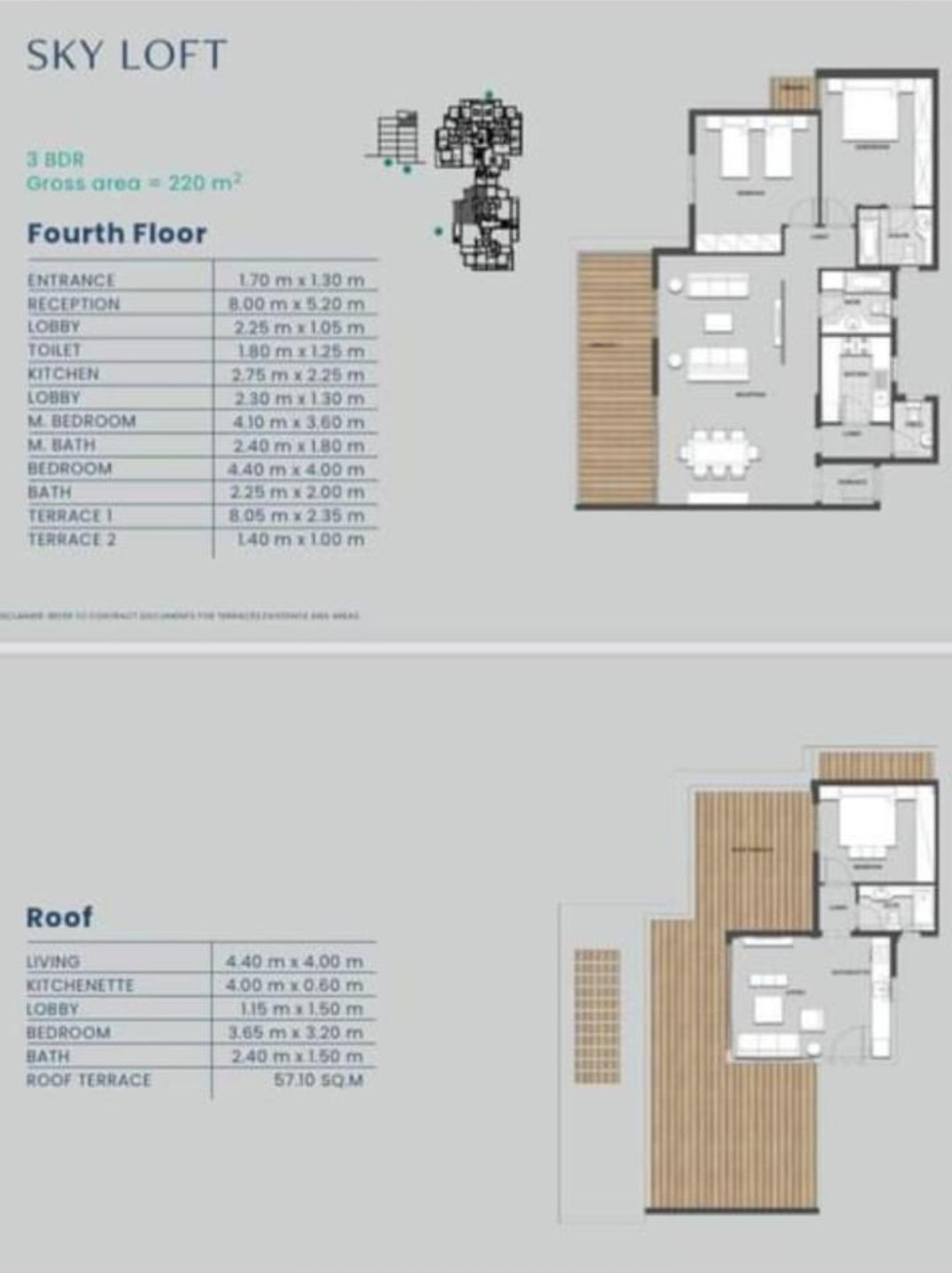Sky Loft 3 غرف للبيع في MOUNTAIN VIEW ICITY OCTOBER 6 أكتوبر — صورة 1