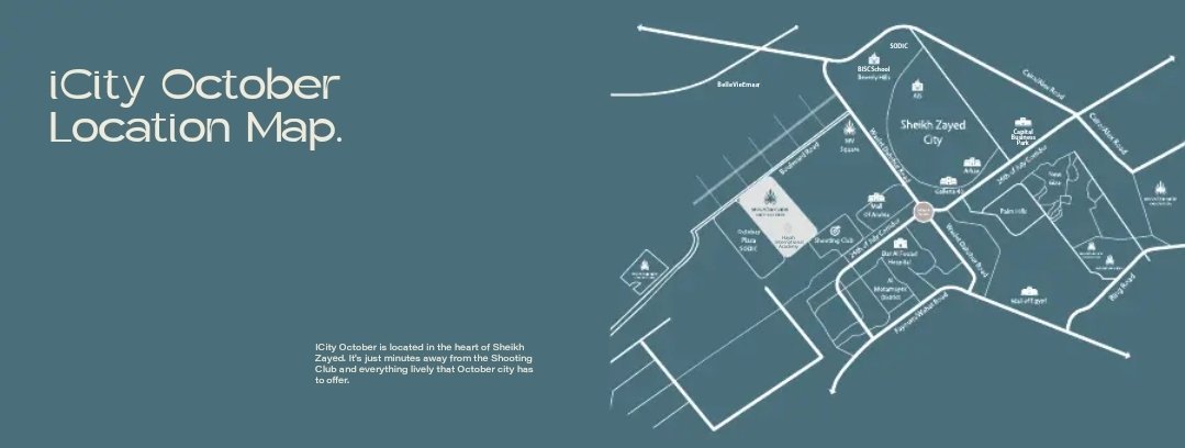 Sky Loft 3 غرف للبيع في MOUNTAIN VIEW ICITY OCTOBER 6 أكتوبر — صورة 2