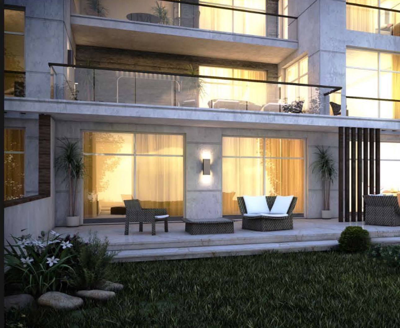 دور أرضي بجاردن 2 غرف للبيع في West Hills 6 أكتوبر — صورة 4
