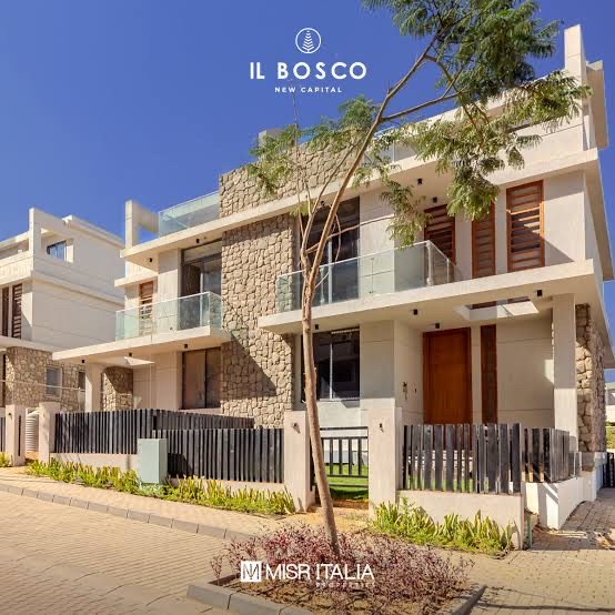دور أرضي بجاردن 2 غرف للبيع في Il Bosco مدينة المستقبل — صورة 2