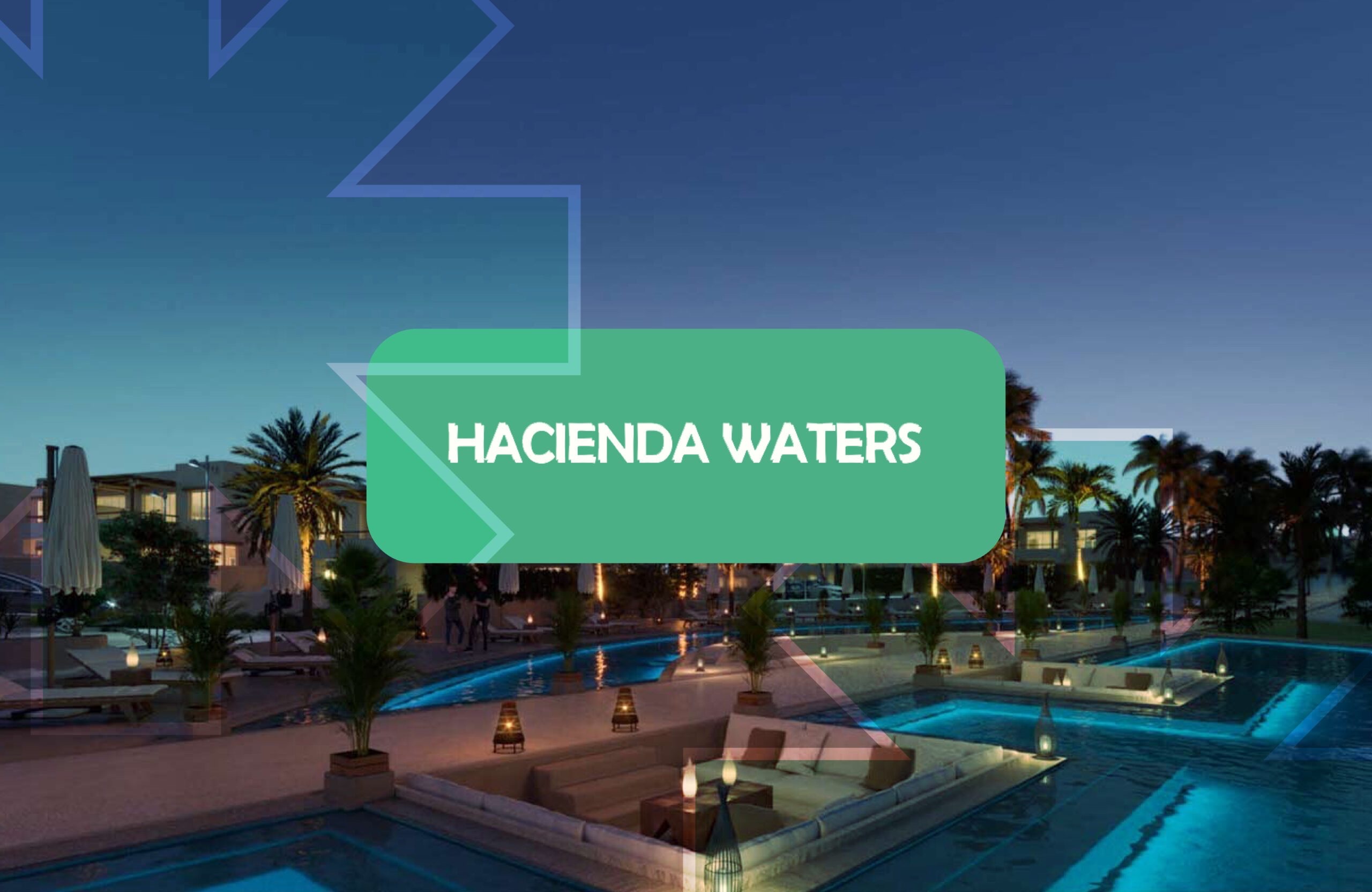 شاليه 3 غرف للبيع في Hacienda Waters الساحل الشمالي — صورة 1