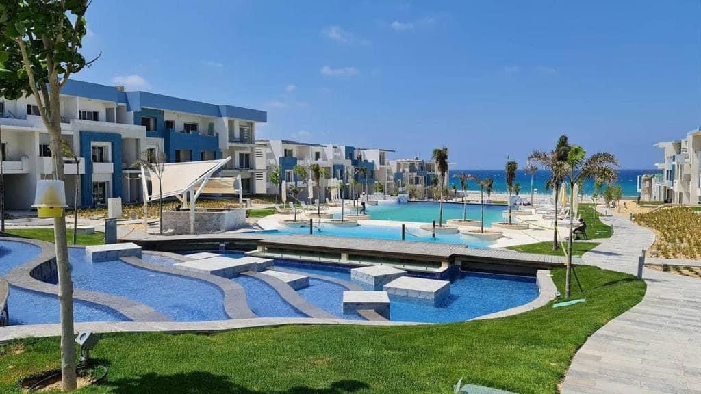 دور أرضي بجاردن 2 غرف للإيجار في Fouka Bay رأس الحكمة — صورة 2