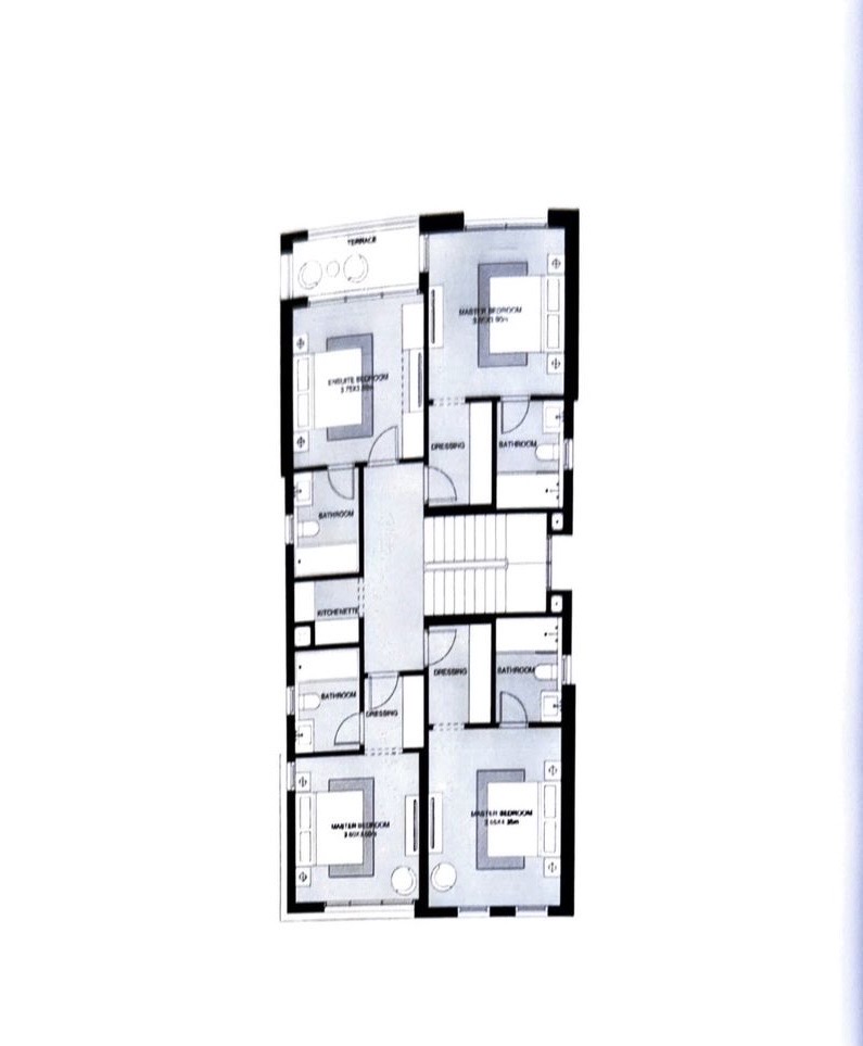 فيلا مستقلة 3 غرف للبيع في The Estates Residence زايد الجديدة — صورة 2
