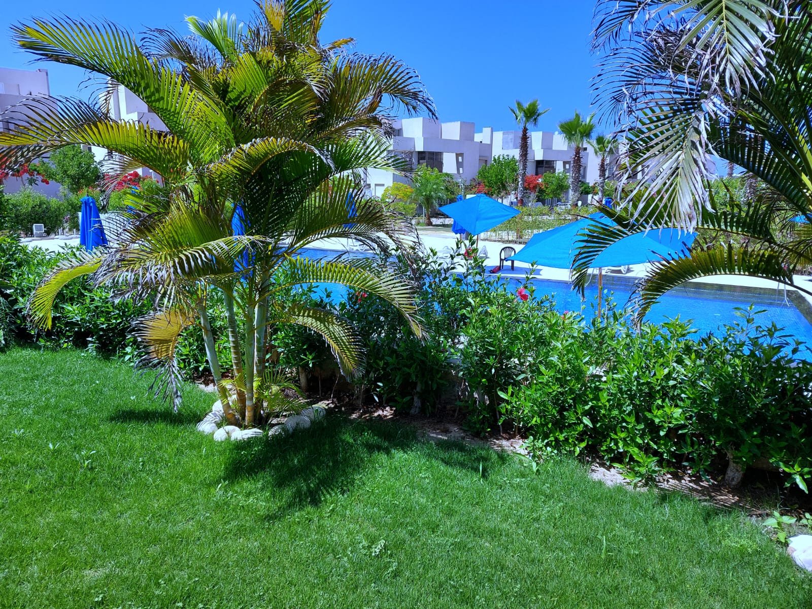 شاليه 3 غرف للإيجار في Hacienda Bay الساحل الشمالي — صورة 1