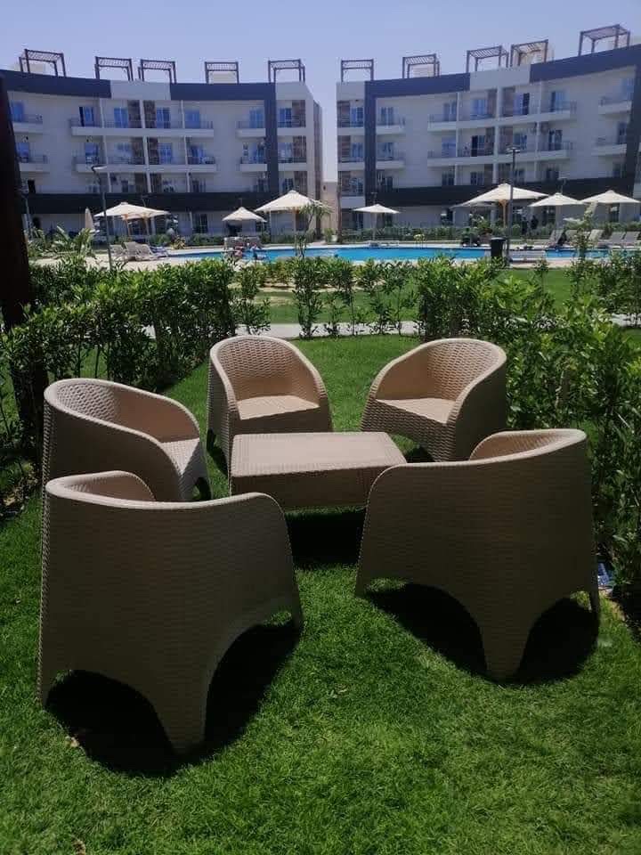 شاليه 2 غرف للبيع في MARSEILIA Beach 4 الساحل الشمالي — صورة 4