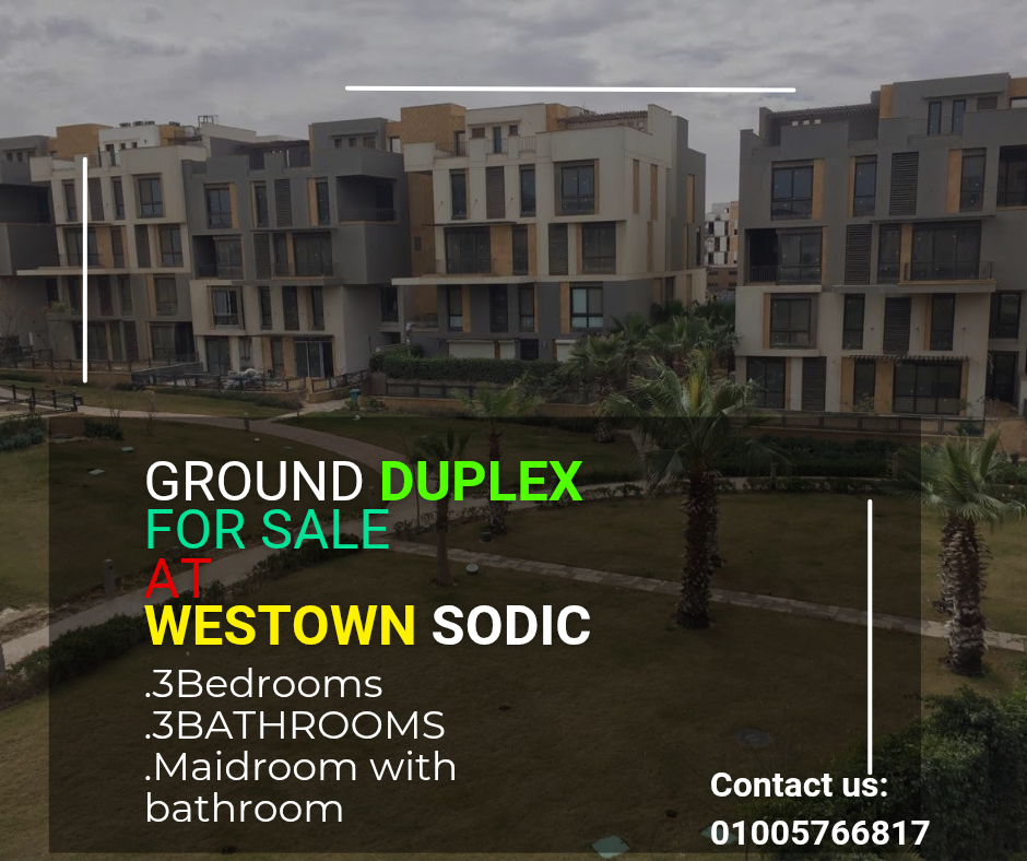 دوبلكس 3 غرف للبيع في WESTOWN COURTYARDS الشيخ زايد — صورة 1