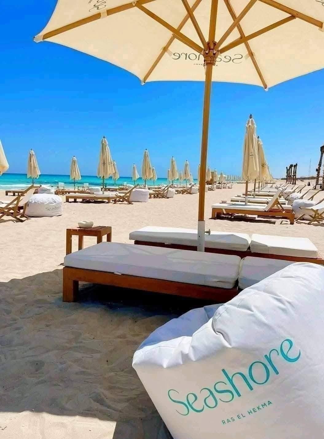 شاليه 2 غرف للبيع في SEASHORE الساحل الشمالي — صورة 1
