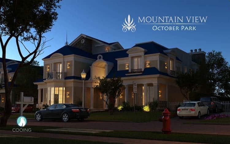 تاون هاوس كورنر 4 غرف للبيع في MOUNTAIN VIEW OCTOBER PARK 6 أكتوبر — صورة 1