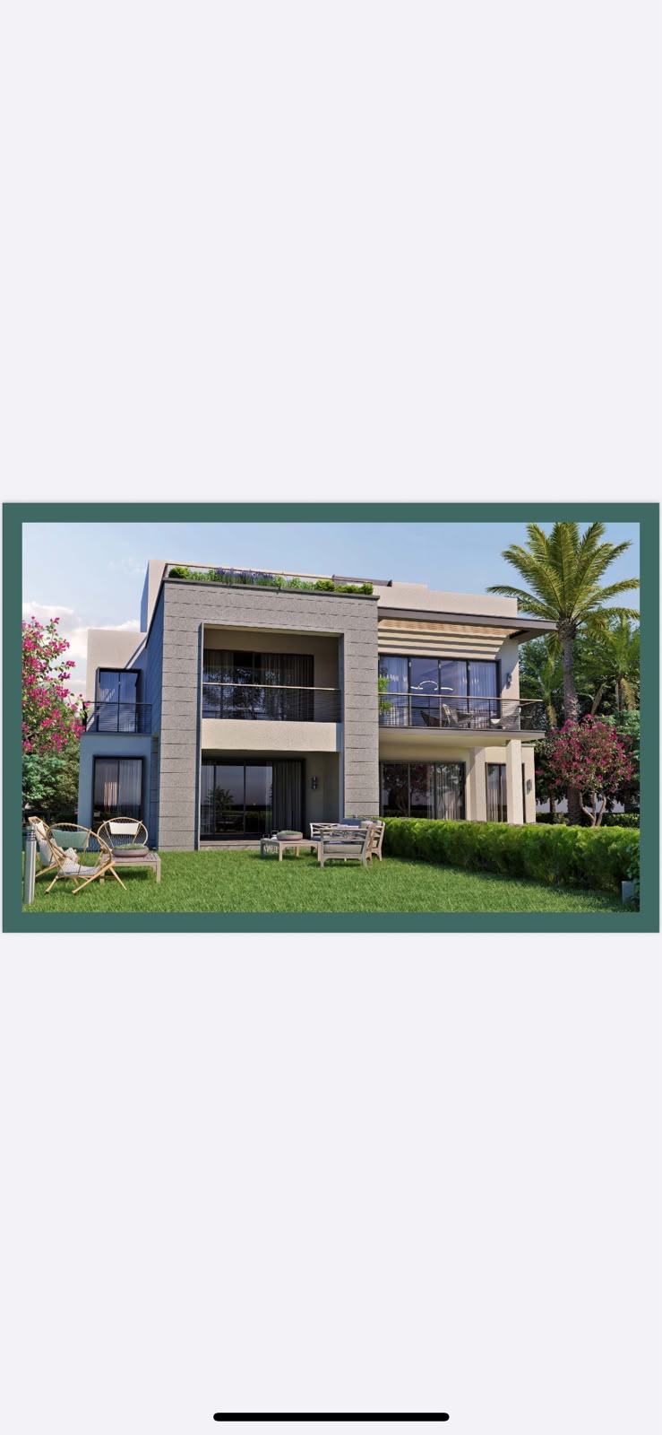 توين هاوس 3 غرف للبيع في Garden Lakes 6 أكتوبر — صورة 2