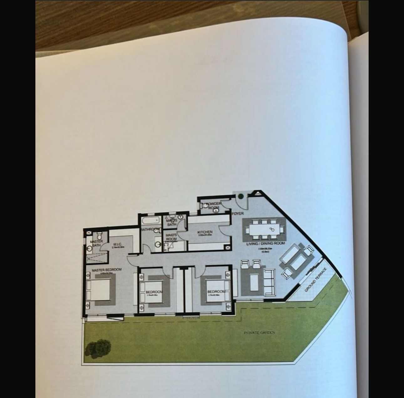 دور أرضي بجاردن 3 غرف للبيع في The Estates Residence زايد الجديدة — صورة 1
