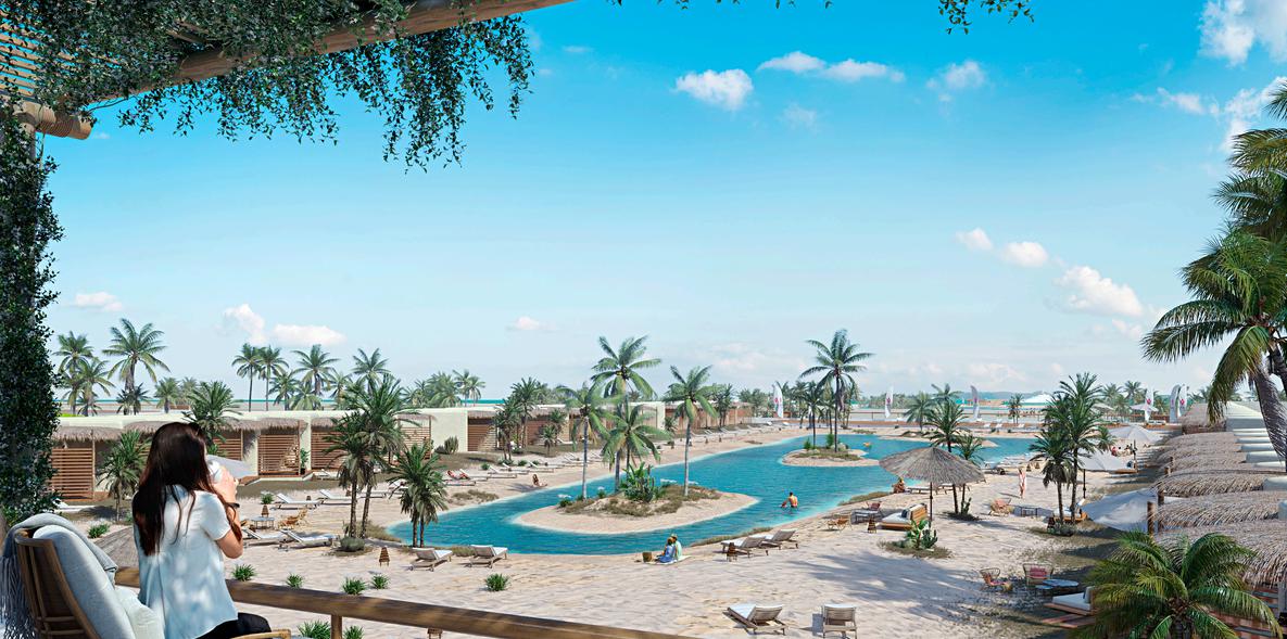 شاليه 2 غرف للبيع في Hacienda Waters الساحل الشمالي — صورة 2