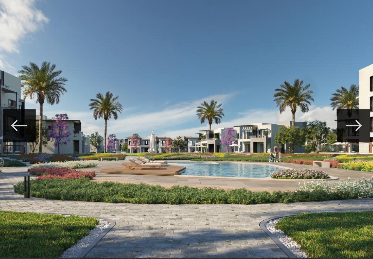 تاون هاوس 4 غرف للبيع في Garden Lakes 6 أكتوبر — صورة 1