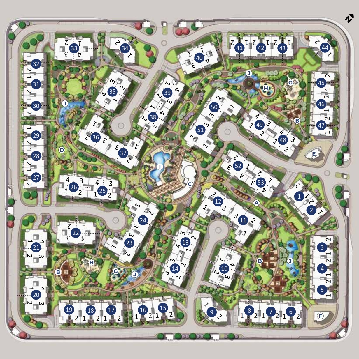 شقة 2 غرف للبيع في OCTOBER PLAZA 6 أكتوبر — صورة 1