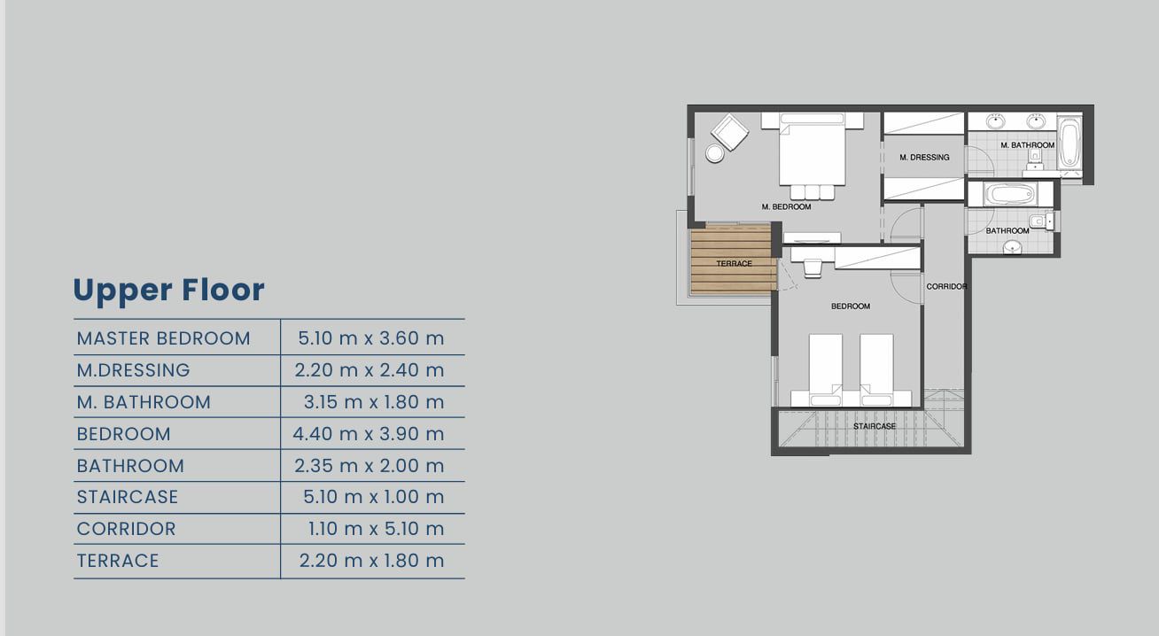 Park Villa 2 غرف للبيع في MOUNTAIN VIEW ICITY OCTOBER 6 أكتوبر — صورة 4