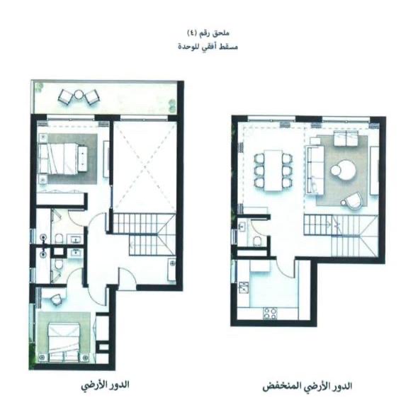 لوفت 2 غرف للبيع في Solana west زايد الجديدة — صورة 2
